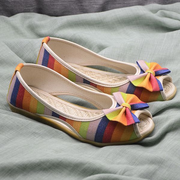 peep toe sandals women casual ladies rainbow color female bowties women's flats woman comfortable footwear slip on shoes 2020, Black
peep toe sandals women casual ladies rainbow color female bowties women's flats woman comfortable footwear slip on shoes 2020, Black