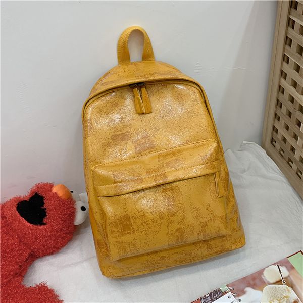 fashion trend men's backpack sports campus pu backpack college student female simple travel bag
fashion trend men's backpack sports campus pu backpack college student female simple travel bag