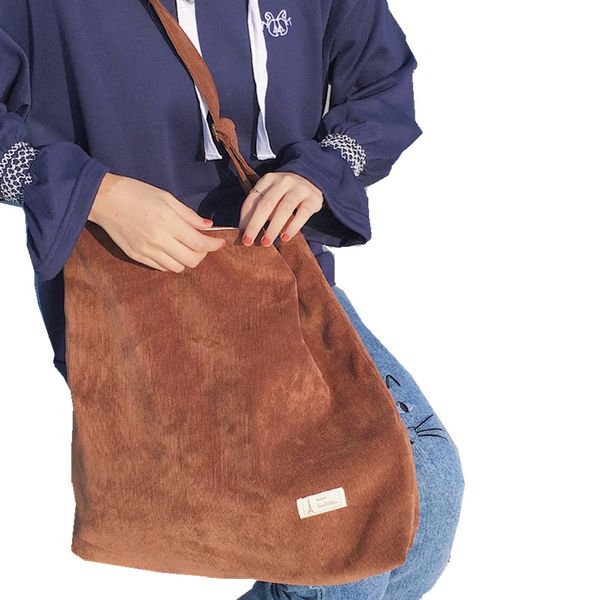 thickened canvas cross-body large-capacity artistic shopping corduroy bag men women with single shoulder bags girls hand bag
thickened canvas cross-body large-capacity artistic shopping corduroy bag men women with single shoulder bags girls hand bag