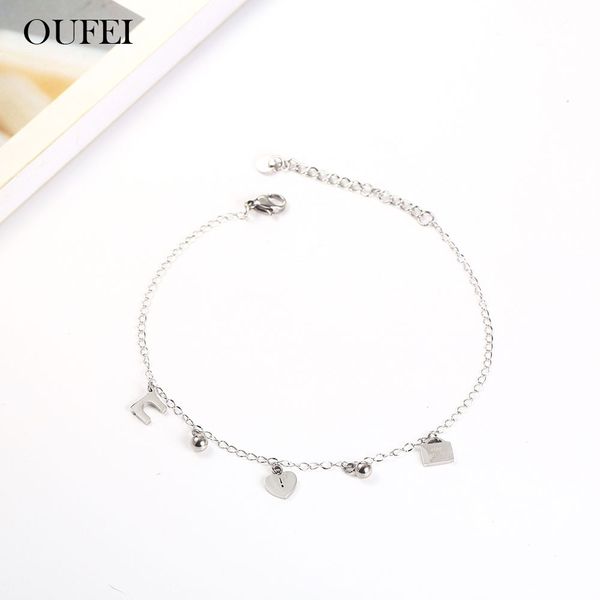 oufei rose gold charm chain link bracelets bangles stainless steel jewelry woman fashion jewelry accessories bohemian, Black
oufei rose gold charm chain link bracelets bangles stainless steel jewelry woman fashion jewelry accessories bohemian, Black