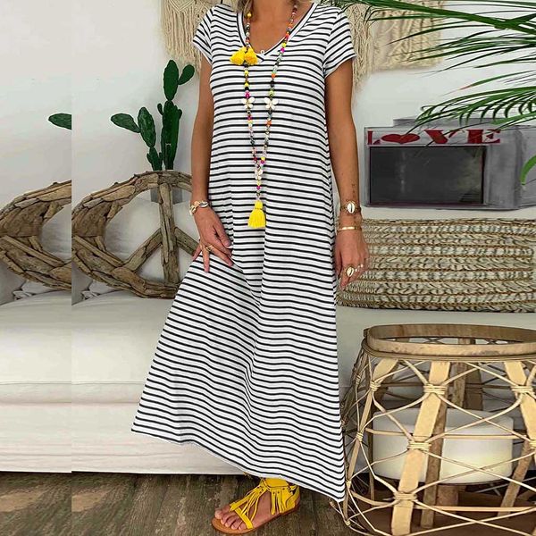 striped beach summer dress women v neck flare sleeve long dresses 2019 fashion short sleeve ruffle dress vestidos, Black;gray
striped beach summer dress women v neck flare sleeve long dresses 2019 fashion short sleeve ruffle dress vestidos, Black;gray