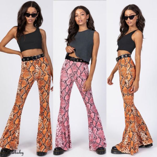 womens wide leg long flares high waist trousers snake party pants bell bottom uk, Black;white
womens wide leg long flares high waist trousers snake party pants bell bottom uk, Black;white
