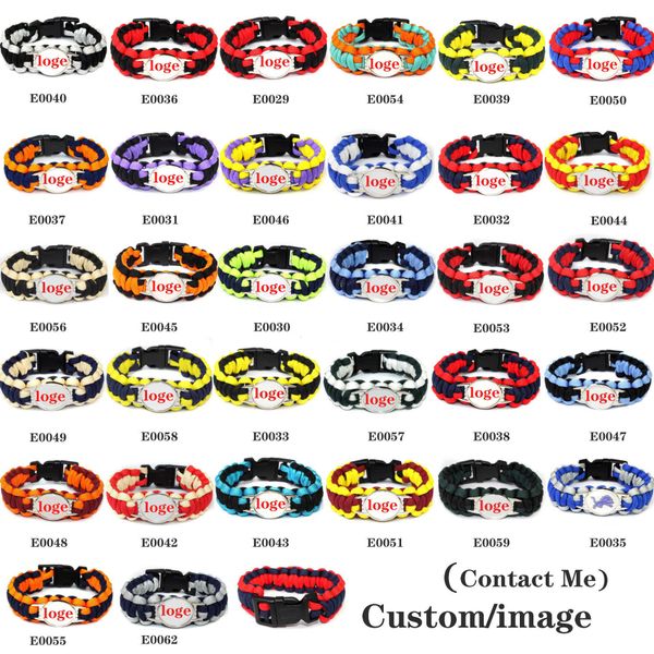 custom-football charm paracord survival открытый отдых спорт браслет веревка дружбы 550 7 браслеты для женщин мужчин ювелирные изделия, Golden;silver
custom-football charm paracord survival открытый отдых спорт браслет веревка дружбы 550 7 браслеты для женщин мужчин ювелирные изделия, Golden;silver