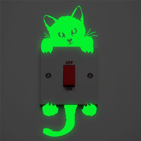 выключатель света наклейка luminous стена наклейка cartoon glow in the dark наклейка наклейка для детской комнаты украшения дома decor cat ф
выключатель света наклейка luminous стена наклейка cartoon glow in the dark наклейка наклейка для детской комнаты украшения дома decor cat ф