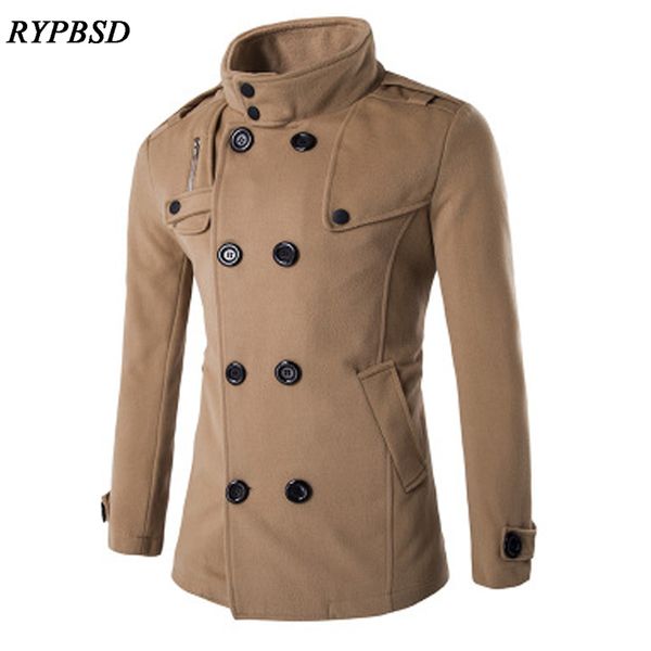 new 2019 winter woolen coat men jacket fashion casual double-breasted long overcoat men outwear wool coat m-xxl, Black
new 2019 winter woolen coat men jacket fashion casual double-breasted long overcoat men outwear wool coat m-xxl, Black