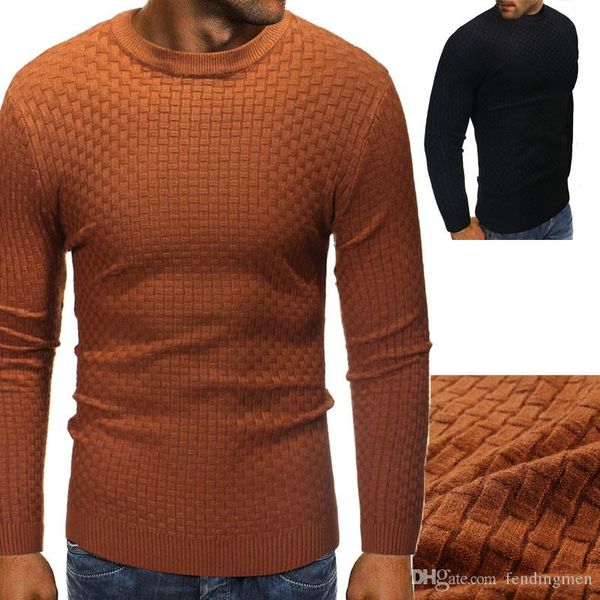 autumn winter mens sweaters casual slub knited sweaters solid color crew neck mens simple style sweatshirts, White;black
autumn winter mens sweaters casual slub knited sweaters solid color crew neck mens simple style sweatshirts, White;black