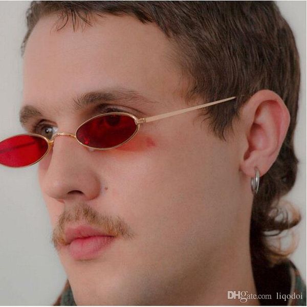 vintage small oval sunglasses for men metal frame clear lens mirror small glasses women brand sunglasses, White;black
vintage small oval sunglasses for men metal frame clear lens mirror small glasses women brand sunglasses, White;black