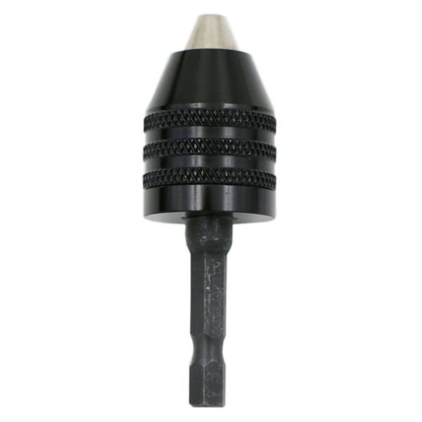 1pc quick change keyless drill bit chuck 1/4" hex shank quick-release drill chuck 0.3-8.0mm adapter converter tool mayitr
1pc quick change keyless drill bit chuck 1/4" hex shank quick-release drill chuck 0.3-8.0mm adapter converter tool mayitr