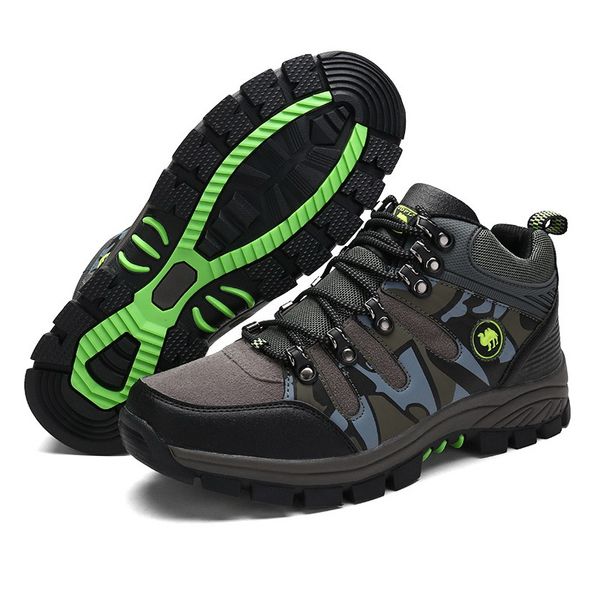 

humtto men hiking shoes ankle boots breathable trekking shoes wear resistant mountain climbing boots male outdoor man sneakers