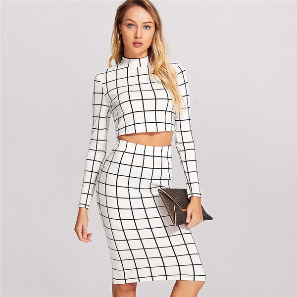 женщины s одежда 2 piece set black and white ladies crop топ и юбка шотландка 2 набор работа двух частей платье set
женщины s одежда 2 piece set black and white ladies crop топ и юбка шотландка 2 набор работа двух частей платье set