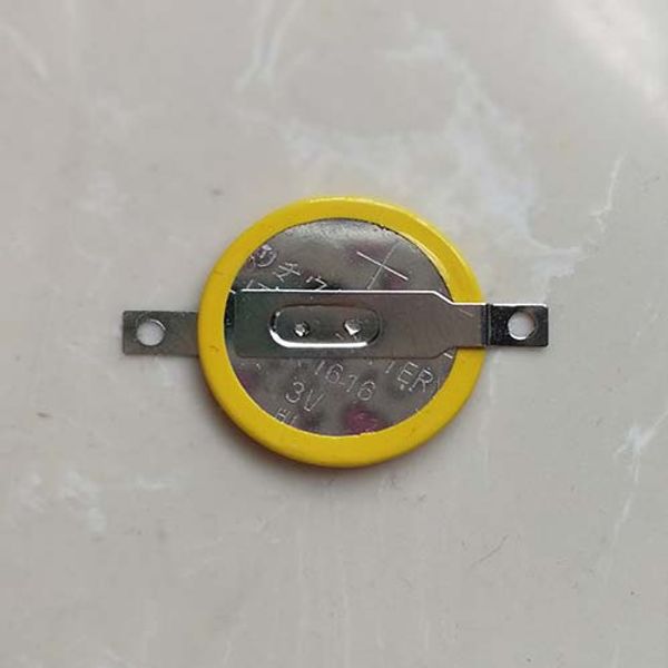 1000pcs/lot soldering weld pins cr1616 lithium coin batteries for pcb cr1616-1f2 100% fresh
1000pcs/lot soldering weld pins cr1616 lithium coin batteries for pcb cr1616-1f2 100% fresh