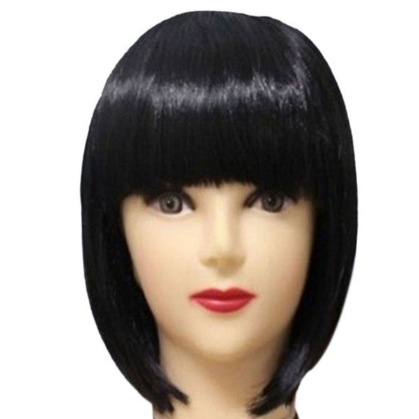 women short bob hair wig straight bangs cosplay party stage show for women with baby hair 13 colors
women short bob hair wig straight bangs cosplay party stage show for women with baby hair 13 colors