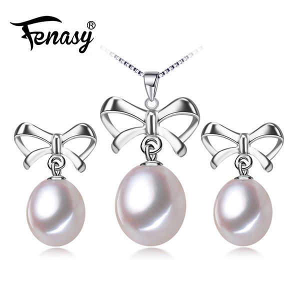 fenasy pearl jewelry sets,natural pearls bowknot earrings and pendant necklace,wedding engagement for love,fine jewelry with box, Black
fenasy pearl jewelry sets,natural pearls bowknot earrings and pendant necklace,wedding engagement for love,fine jewelry with box, Black