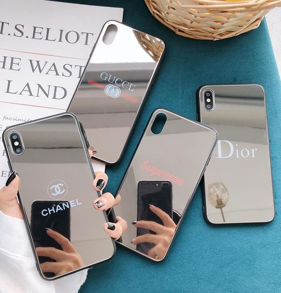 new design brand mirror mobile phone shell suitable for the iphone 11 x xr/xsmax/6s/7/8 plus luxury shockproof with holder 
new design brand mirror mobile phone shell suitable for the iphone 11 x xr/xsmax/6s/7/8 plus luxury shockproof with holder
