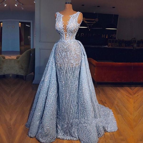 light blue overskirts prom dresses jewel sheer neck sleeveless sheath evening dress appliques lace cocktail party gowns robes de soiree, Black;red
light blue overskirts prom dresses jewel sheer neck sleeveless sheath evening dress appliques lace cocktail party gowns robes de soiree, Black;red