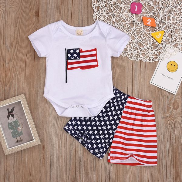 baby girl boy clothes 4th of july baby outfits toddler kids stars us flag print romper stripe shorts casual baby boy girl outfit, White
baby girl boy clothes 4th of july baby outfits toddler kids stars us flag print romper stripe shorts casual baby boy girl outfit, White