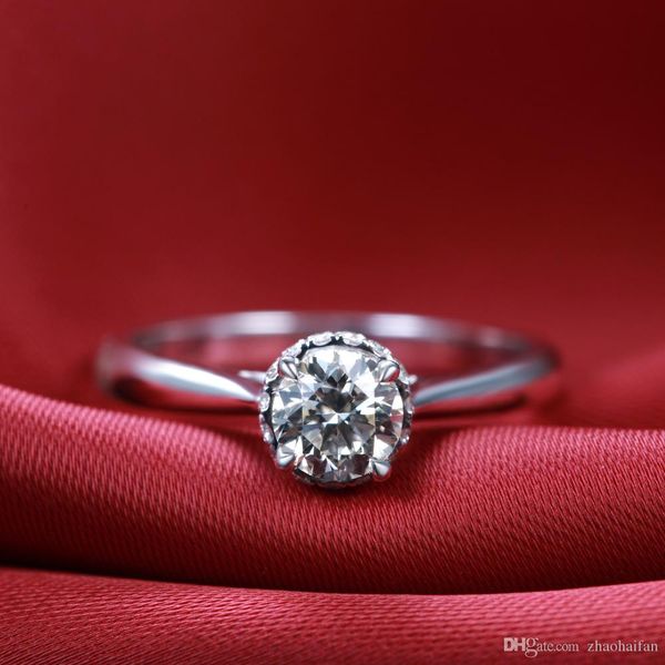 100% pure solid silver ring with s925 stamp real 925 silver 1 ct cz diamond wedding rings for women, Golden;silver
100% pure solid silver ring with s925 stamp real 925 silver 1 ct cz diamond wedding rings for women, Golden;silver