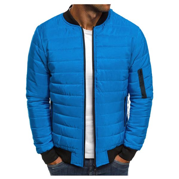 vogue multicolor coat male autumn winter casual long sleeve solid stand thick cotton outwear round neck wild leisure coat, Black
vogue multicolor coat male autumn winter casual long sleeve solid stand thick cotton outwear round neck wild leisure coat, Black