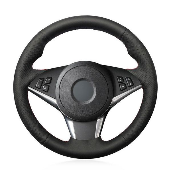 for bmw e60 530d 545i hand-sewn steering wheel cover black artificial leather
for bmw e60 530d 545i hand-sewn steering wheel cover black artificial leather