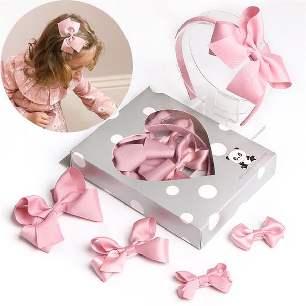 5pcs/1set kids hair accessories cute bows headband hair clips headwear for little girls sweet band accessories, Slivery;white
5pcs/1set kids hair accessories cute bows headband hair clips headwear for little girls sweet band accessories, Slivery;white