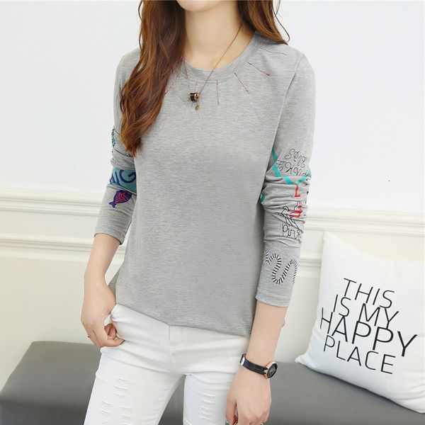 women shirts womens designer clothing autumn women korean style plus size 3xl thin cats tea shirt print loose long mouw female, White
women shirts womens designer clothing autumn women korean style plus size 3xl thin cats tea shirt print loose long mouw female, White