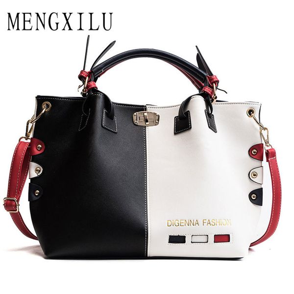 mengxilu women handbag fashion women bag pu leather tote bag ladies designer patchwork handbags female casual large shoulder
mengxilu women handbag fashion women bag pu leather tote bag ladies designer patchwork handbags female casual large shoulder