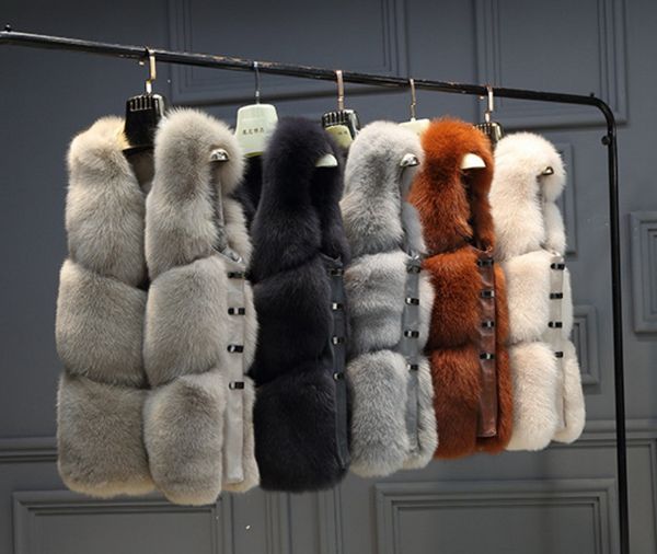 winter women faux fur vest fashion warm sleeveless faux fox fur coat jacket women fluffy thick fur vest overcoat, Black
winter women faux fur vest fashion warm sleeveless faux fox fur coat jacket women fluffy thick fur vest overcoat, Black
