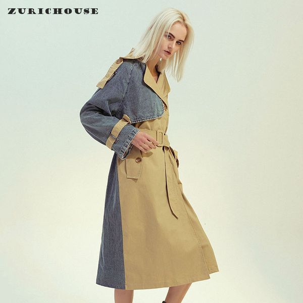 zurichouse 2020 women's trench personality denim splice asymmetric coat long fashion elegant spring sashes windbreaker female, Tan;black
zurichouse 2020 women's trench personality denim splice asymmetric coat long fashion elegant spring sashes windbreaker female, Tan;black