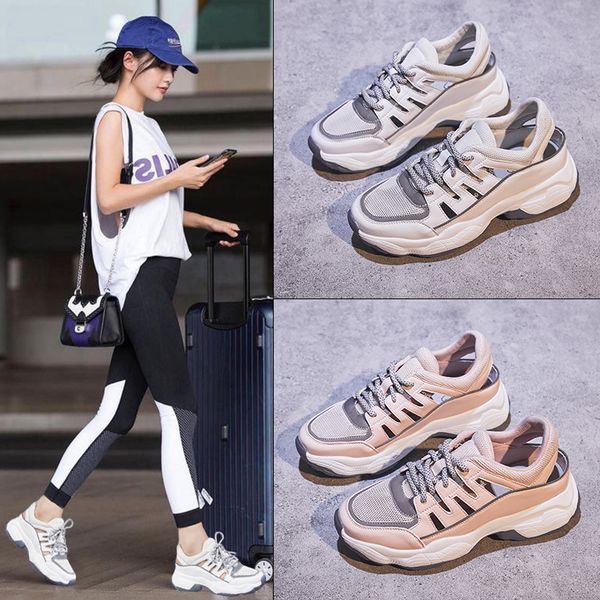 cinessd chaussure genuine leather sneakers women sandals thick bottom platform sandals woman 2020 summer wedges shoes for women, Black
cinessd chaussure genuine leather sneakers women sandals thick bottom platform sandals woman 2020 summer wedges shoes for women, Black