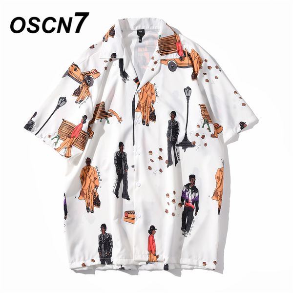 oscn7 casual streetwear beach printed short sleeve shirt men 2020 hawaii oversize fashion harujuku women shirts xq129, White;black
oscn7 casual streetwear beach printed short sleeve shirt men 2020 hawaii oversize fashion harujuku women shirts xq129, White;black