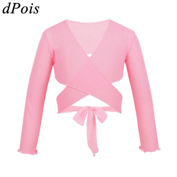 new girl ballet wrap long sleeve gymnastic leotard jacket dance sweater coat kids dance costume ballet knotted cardigan, Black;red
new girl ballet wrap long sleeve gymnastic leotard jacket dance sweater coat kids dance costume ballet knotted cardigan, Black;red