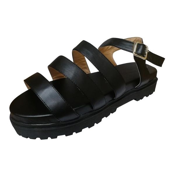 jaycosin women's sandals 2020 summer fashion women metal buckle beach sandal comfortable thick bottom non-slip sandalias mujer, Black
jaycosin women's sandals 2020 summer fashion women metal buckle beach sandal comfortable thick bottom non-slip sandalias mujer, Black