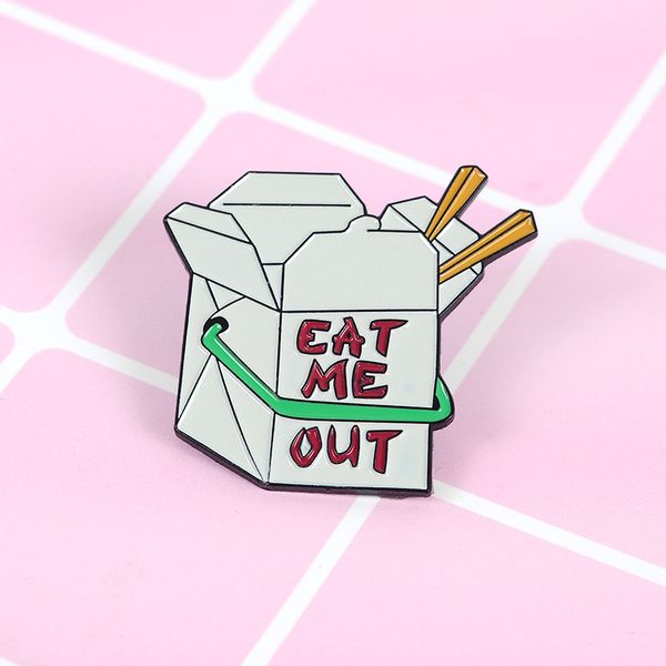 white cat me out personality creative brooch cute cartoon special tide new lapel denim badge pins, Gray
white cat me out personality creative brooch cute cartoon special tide new lapel denim badge pins, Gray