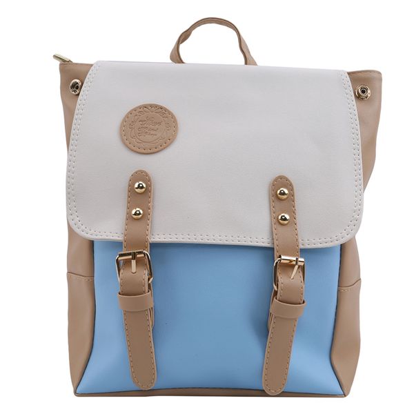 women 's backpack 2020 spring new fashion wild soft leather leisure travel large capacity patchwork bag casual soft handle pu
women 's backpack 2020 spring new fashion wild soft leather leisure travel large capacity patchwork bag casual soft handle pu