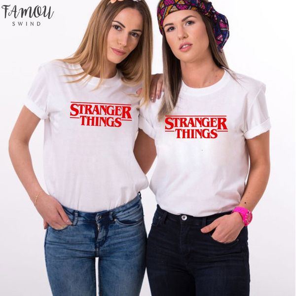stranger things letter print t shirt women short sleeve o neck loose tshirt 2020 summer women tee shirt camisetas polyester mujer, White
stranger things letter print t shirt women short sleeve o neck loose tshirt 2020 summer women tee shirt camisetas polyester mujer, White