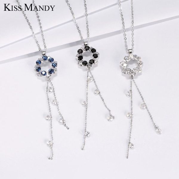 kiss mandy luxury women necklaces pendants three colors cubic zirconia fashion party necklace jewelry gift for girl ln137, Silver
kiss mandy luxury women necklaces pendants three colors cubic zirconia fashion party necklace jewelry gift for girl ln137, Silver
