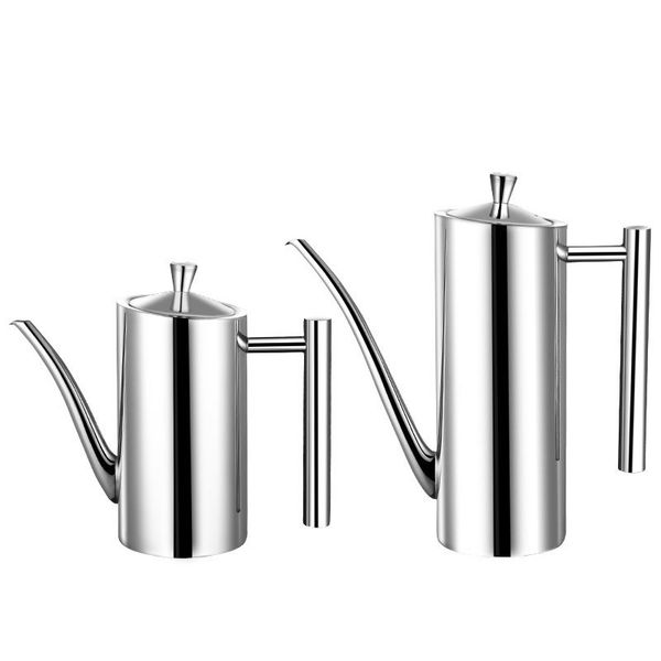 500/700ml stainless steel olive oil bottle vinegar dispenser sauce seasoning batcher can pots oil container kitchen accessories
500/700ml stainless steel olive oil bottle vinegar dispenser sauce seasoning batcher can pots oil container kitchen accessories