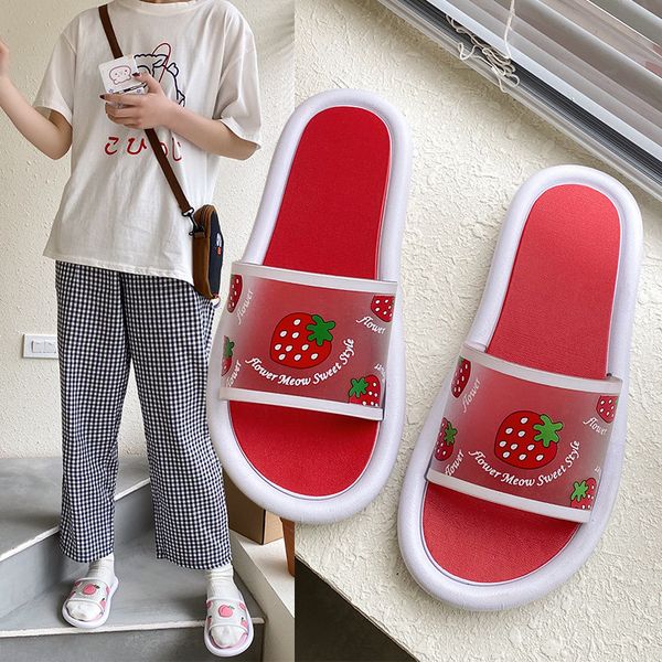2020 summer women's sandals cute fruit jelly color transparent open toe flip flops clear outdoor beach slides sandals al186, Black
2020 summer women's sandals cute fruit jelly color transparent open toe flip flops clear outdoor beach slides sandals al186, Black