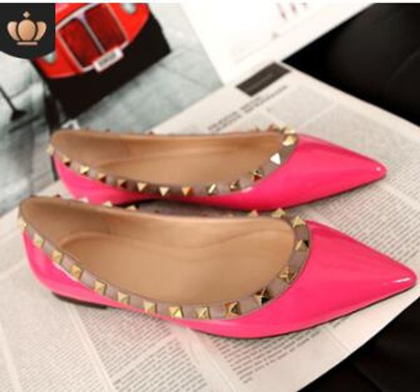 sale 34 41 genuine leather v stud ballerina flats blue black nude red yellow rose pink luxury designer runway classic fashion women
sale 34 41 genuine leather v stud ballerina flats blue black nude red yellow rose pink luxury designer runway classic fashion women