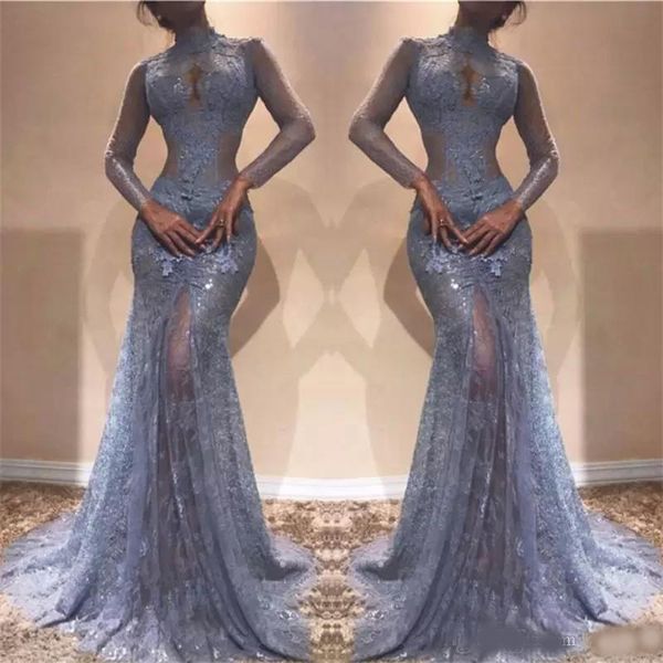 gorgeous zuhair murad full lace evening dresses high neck mermaid illusion long sleeves see through prom dresses lavender party dress, Black;red
gorgeous zuhair murad full lace evening dresses high neck mermaid illusion long sleeves see through prom dresses lavender party dress, Black;red
