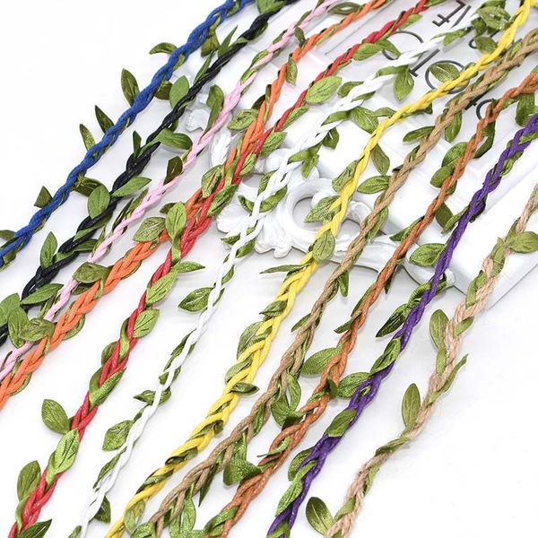 2/4/10m artificial flower jute twine rope weave green plant garland fake leaf vine wedding party wall home decor p prop
2/4/10m artificial flower jute twine rope weave green plant garland fake leaf vine wedding party wall home decor p prop