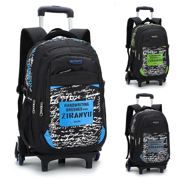 latest removable children school bags with 6 wheels stairs kids boys girls trolley schoolbag luggage book bags wheeled backpack
latest removable children school bags with 6 wheels stairs kids boys girls trolley schoolbag luggage book bags wheeled backpack