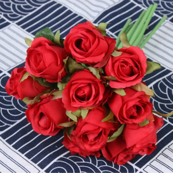 silk flower fabric artificial fake weeding banquet shower decorations rose party bridal 12pcs sale
silk flower fabric artificial fake weeding banquet shower decorations rose party bridal 12pcs sale