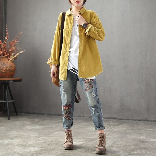 autumn capris vintage elastic high waist jeans embroidery lace up boyfriend ripped jeans loose women straight denim pants, Blue
autumn capris vintage elastic high waist jeans embroidery lace up boyfriend ripped jeans loose women straight denim pants, Blue