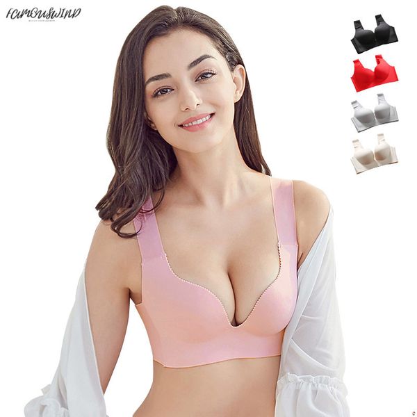 мягкое женское белье push up женщины для бюстгальтеров бесшовные мягкий сон бюстгальтеры топы провод бесплатный bralette brassiere женское б, Red;black
мягкое женское белье push up женщины для бюстгальтеров бесшовные мягкий сон бюстгальтеры топы провод бесплатный bralette brassiere женское б, Red;black