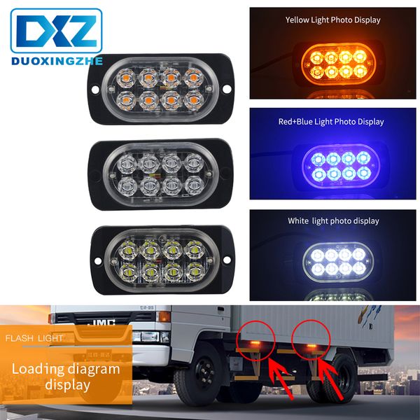dxz 1 pcs car external lights dc 12v 8 led auto bus truck lorry led side marker indicator low trailer light rear side lamp
dxz 1 pcs car external lights dc 12v 8 led auto bus truck lorry led side marker indicator low trailer light rear side lamp