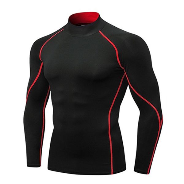 long sleeve fitness running shirt dry fit sportswear men workout jersey men sport t shirt tight compression gym shirt, White;black
long sleeve fitness running shirt dry fit sportswear men workout jersey men sport t shirt tight compression gym shirt, White;black