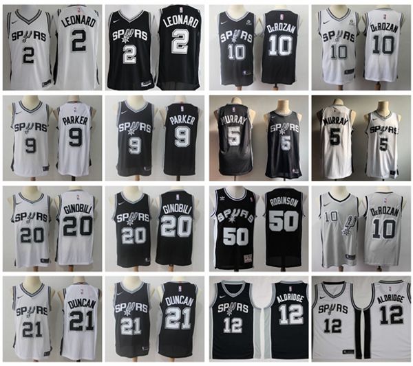 2019 men san antonio spurs 10# demar derozan 5 murray 12 aldridge 2 leonard 9 parker 20 ginobili 21 duncan 50 robinson basketball jersey, Black;red
2019 men san antonio spurs 10# demar derozan 5 murray 12 aldridge 2 leonard 9 parker 20 ginobili 21 duncan 50 robinson basketball jersey, Black;red