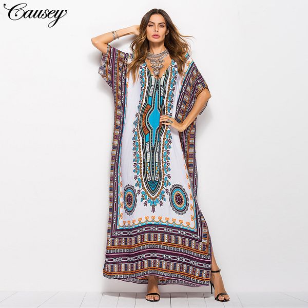 2019 spring and summer womens dress large size selling south american style printed casual fashion dress robe beach skirt, Red
2019 spring and summer womens dress large size selling south american style printed casual fashion dress robe beach skirt, Red