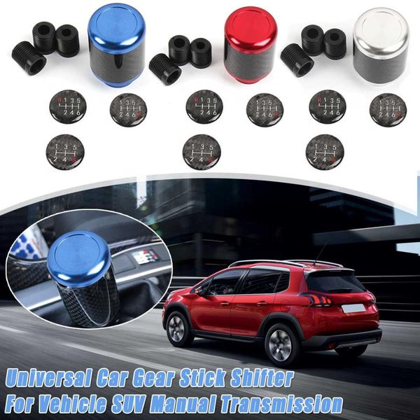 universal car aluminum alloy manual gear stick shifter lever knob for vehicle suv manual transmission mt real carbon fiber
universal car aluminum alloy manual gear stick shifter lever knob for vehicle suv manual transmission mt real carbon fiber